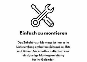 Symbolbild für Montage mit gekreuztem Schraubenschlüssel und Schraubenzieher, schwarze Ikone auf transparentem Hintergrund.