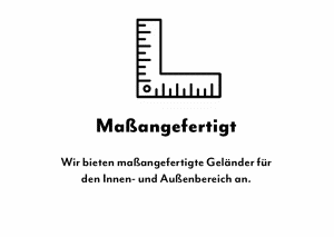 Ikon, das ein Lineal und einen Stift in Kreuzform zeigt, schwarze Silhouette auf transparentem Hintergrund, symbolisiert maßgefertigte Lösungen.